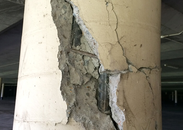 cracks on columns | Avon Projects